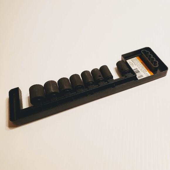 Pittsburgh 8pc Piece 3/8" Drive Metric Impact Swivel Socket Set - Picture 4 of 12